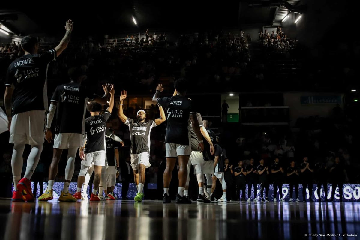 Les highlights de la démonstration de lASVEL contre Monaco lors du