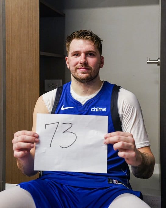 Luka Doncic, 73 points Record d'Europe en NBA