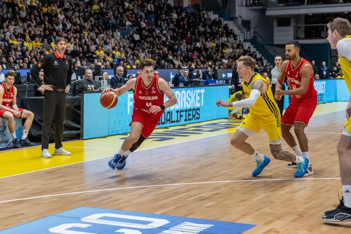 Qualif. EuroBasket 2025 : Malgré les 43 points de David Krämer, l'Allemagne chute en Suède