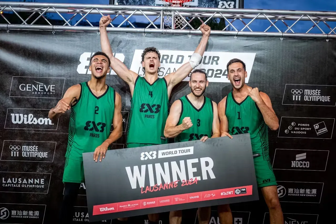 3x3 : L'équipe de Paris qualifiée pour la finale mondiale du FIBA World Tour