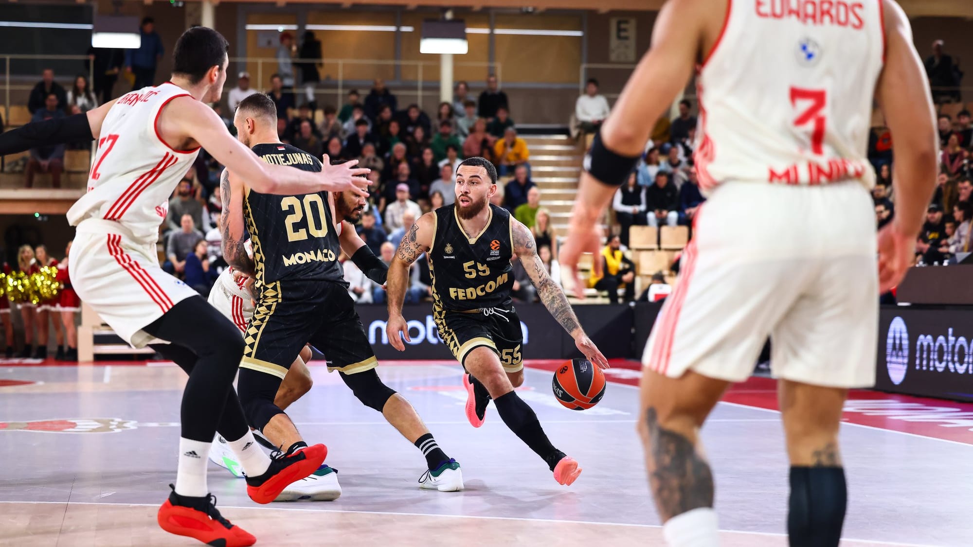 Euroleague : 3e succès d'affilée pour Monaco contre le Bayern Munich