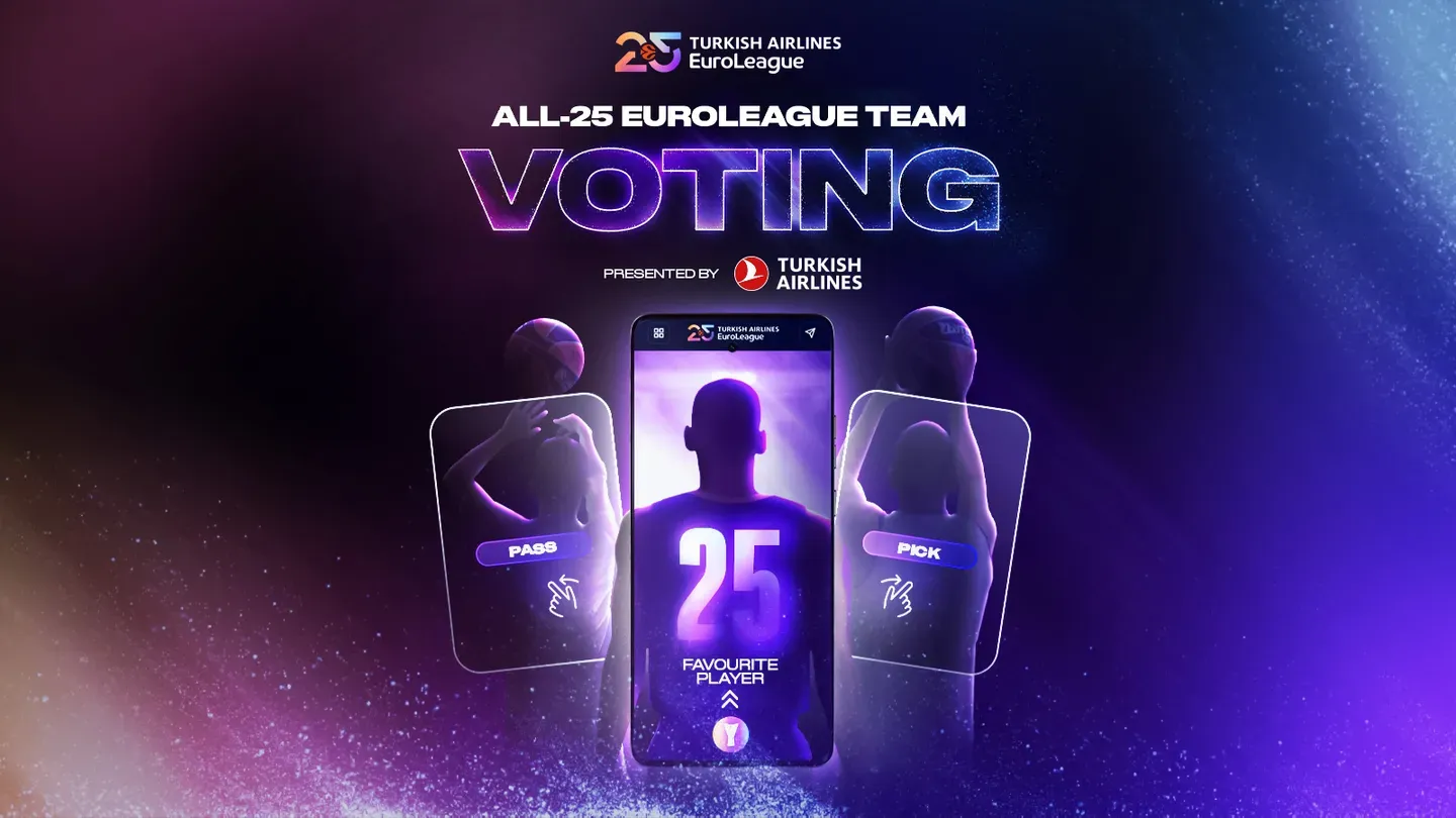 Votez pour l'élection des 25 meilleurs joueurs de l'Euroleague