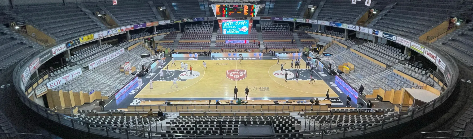 Chalon récupère en appel sa victoire obtenue sur l'ASVEL