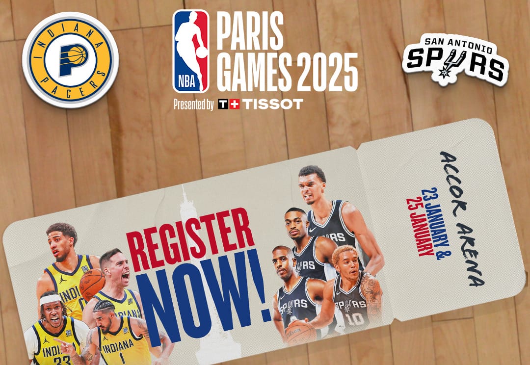 Les NBA Paris Games 2025 diffusés en clair sur Canal+