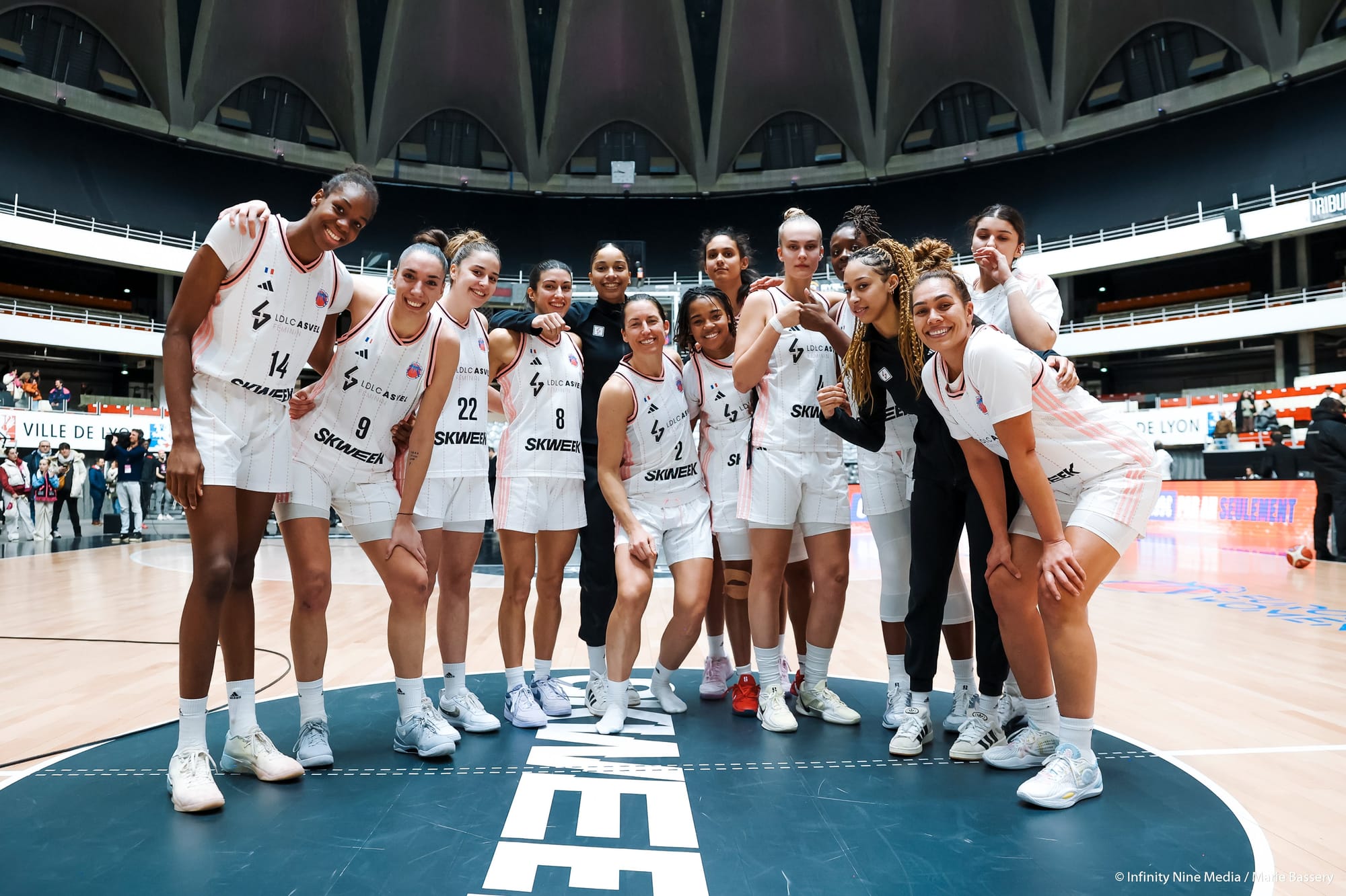 Eurocup féminin : Renversants, l’ASVEL et Villeneuve d’Ascq en quarts de finale