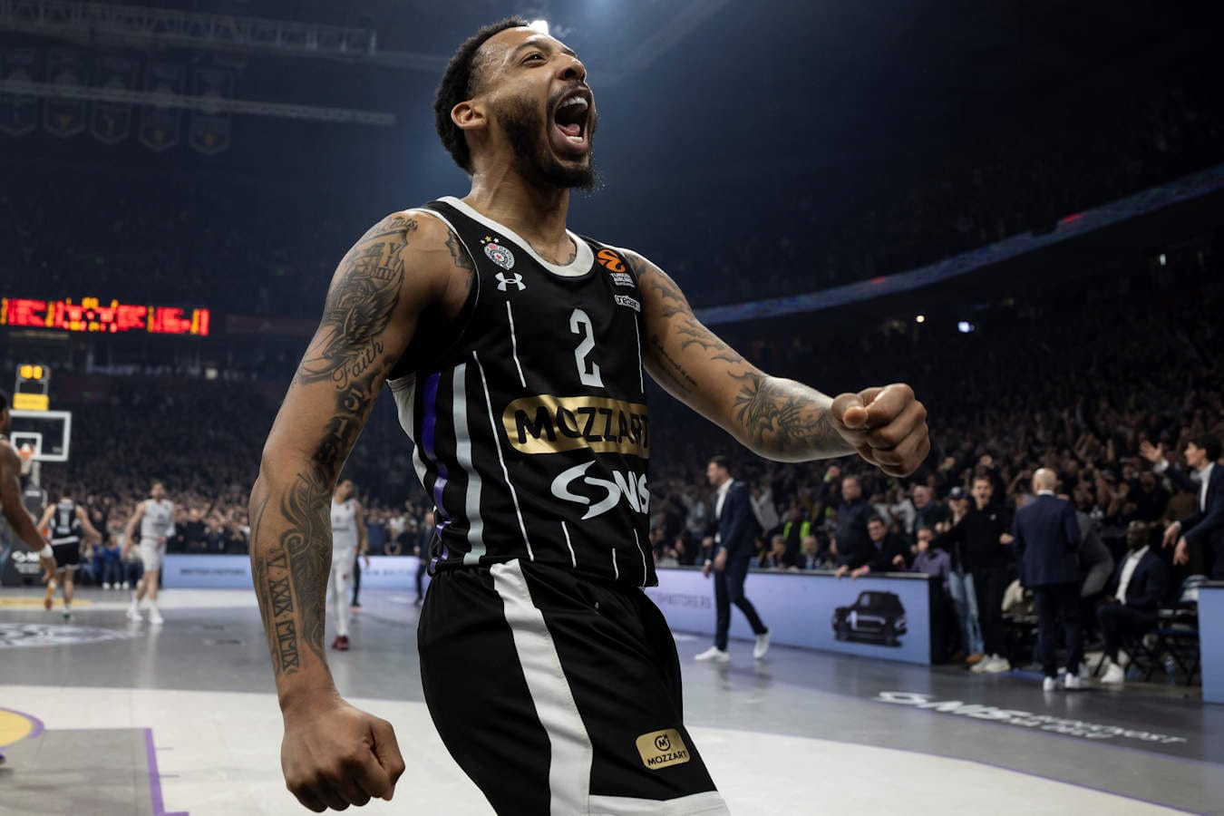 Euroleague : le Partizan refroidit Paris dans une Stark Arena bouillante