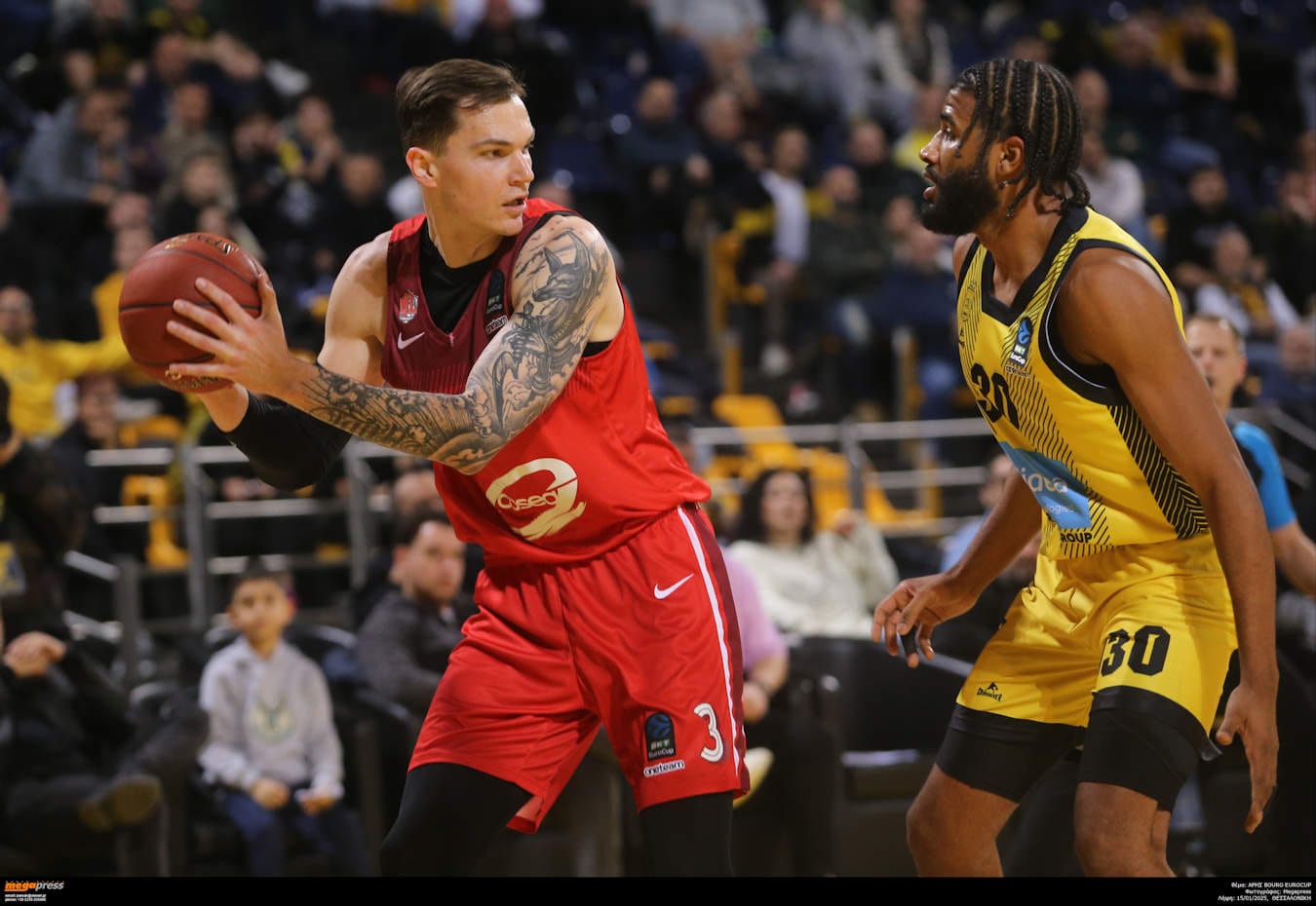 +41 pour la JL Bourg à Salonique en Eurocup : « Une victoire très importante pour la suite »