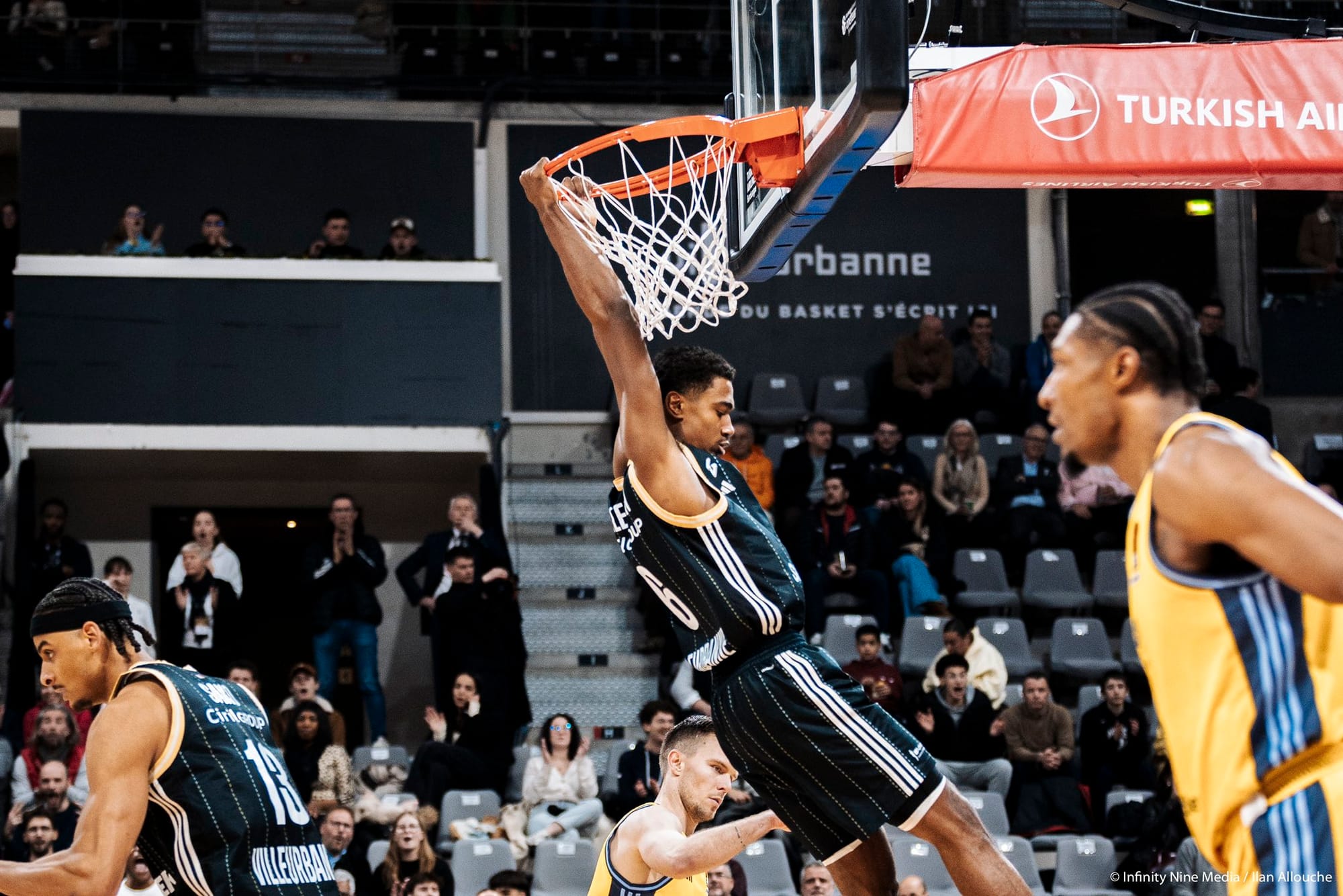 Euroleague : soirée parfaite pour l’ASVEL et Paris, tombeurs des derniers de la classe