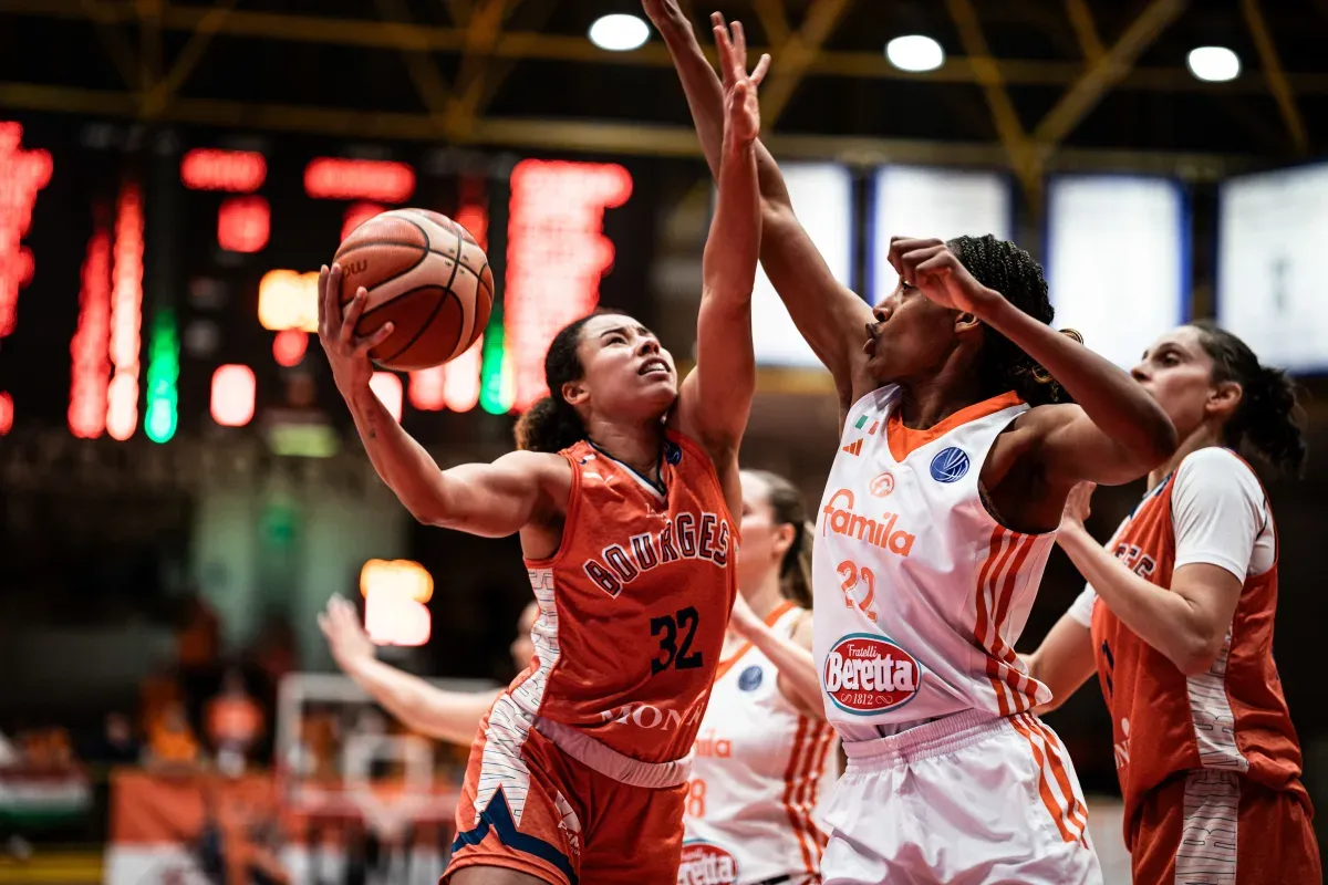 Euroleague féminine : Bourges s'effondre en fin de match à Schio