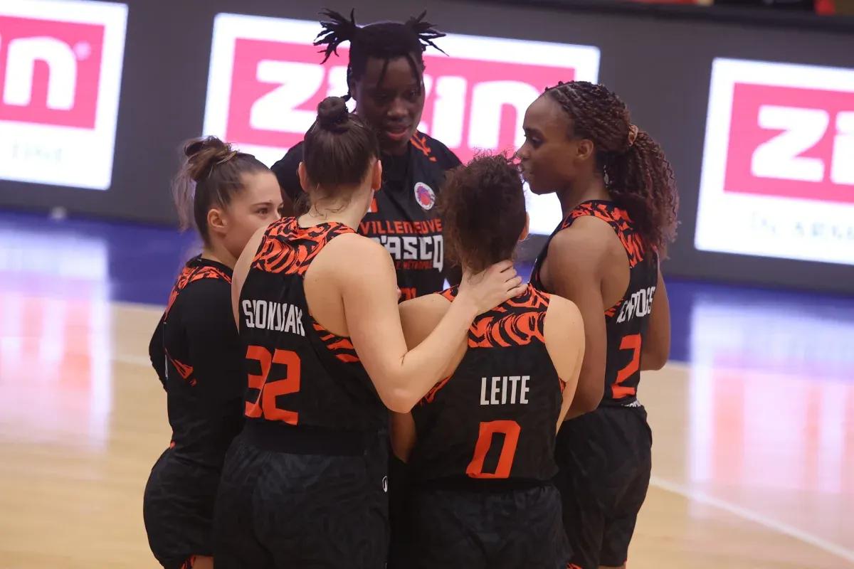 Le tableau des quarts-de-finale de l'Eurocup féminine