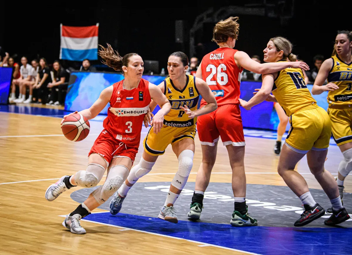 Le Luxembourg proche d'une qualification historique à l'EuroBasket féminin !