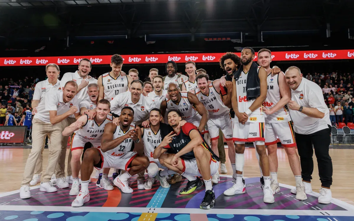 La Belgique a validé une 6e qualification de suite pour l'EuroBasket