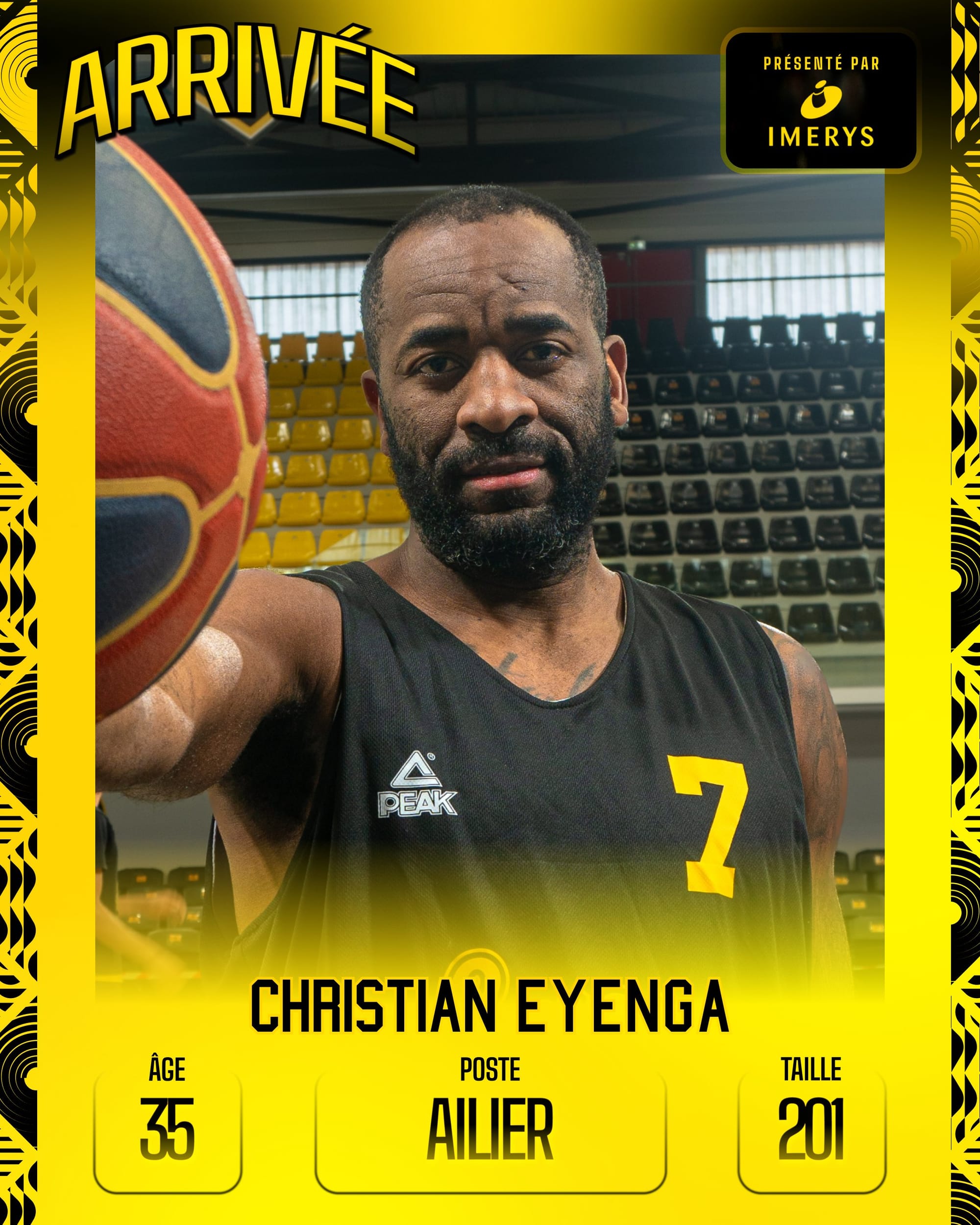 Pro B : Christian Eyenga, de l’Elan Béarnais à Fos Provence