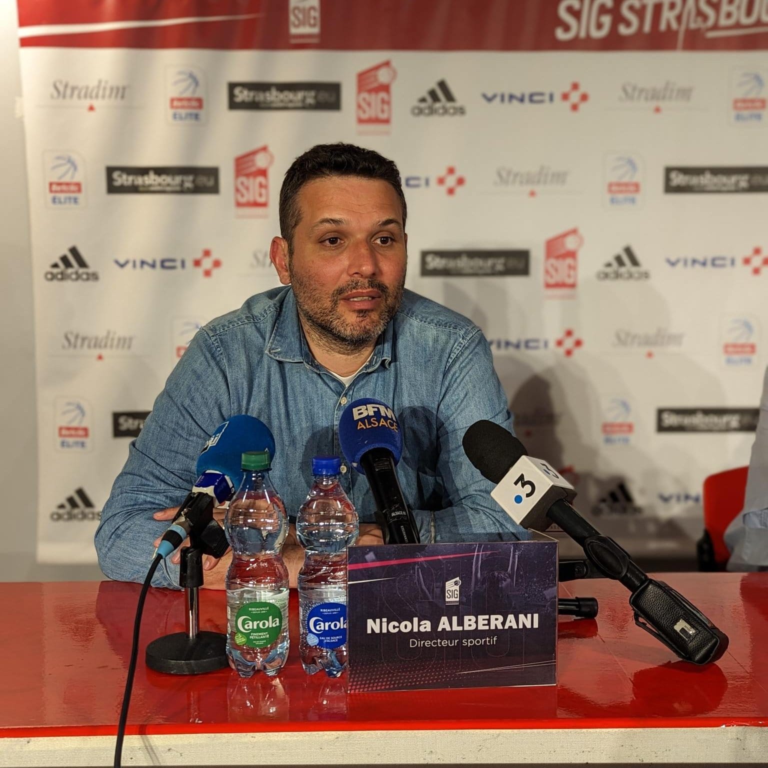 Nicola Alberani, directeur sportif de la SIG Strasbourg, dans le viseur du Maccabi Tel-Aviv