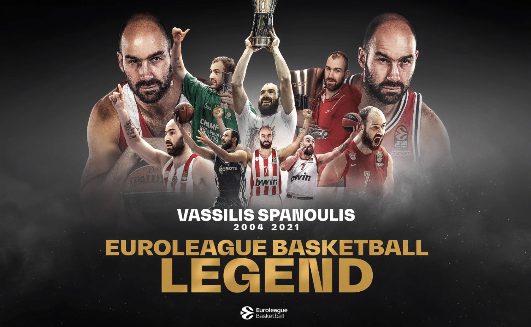 Vassilis Spanoulis Va être Honoré En Tant Que « Légende Officielle De L ...