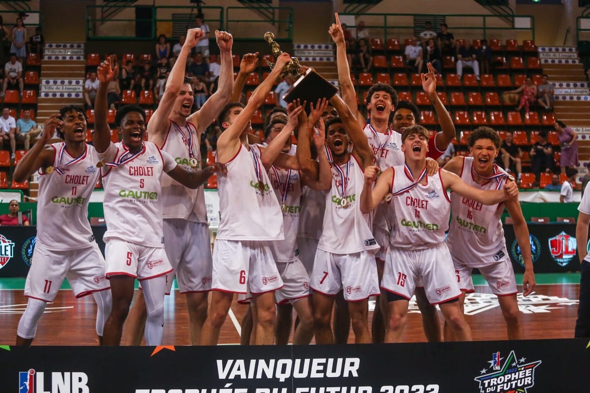 Cholet Basket remporte le Trophée du Futur Basket Europe