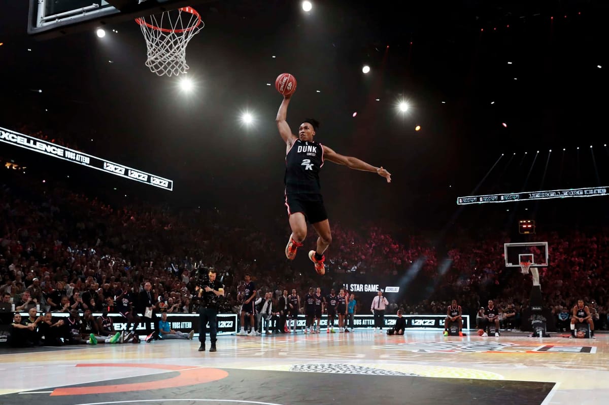 All Star Game LNB Yves Pons s’adjuge un concours de dunks d