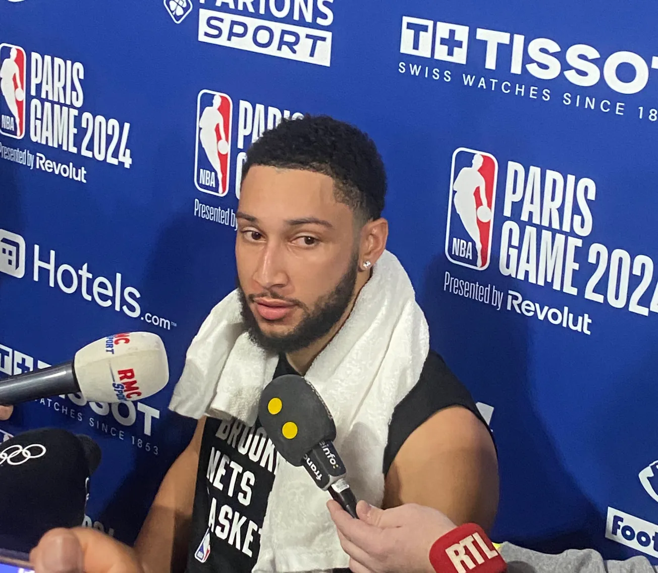 Amoureux de Paris, Ben Simmons met les Jeux Olympiques au premier plan