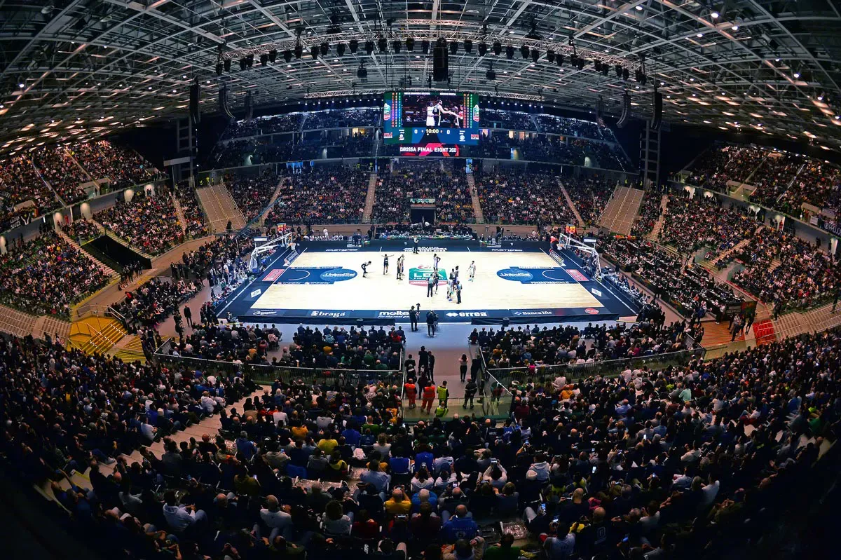 L'Adidas Arena de Paris vue de l'intérieur