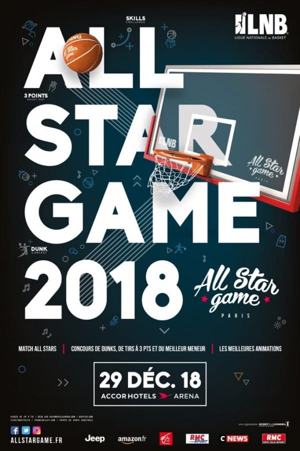 Le teaser du AllStar Game LNB avec les infos pour réserver sa place